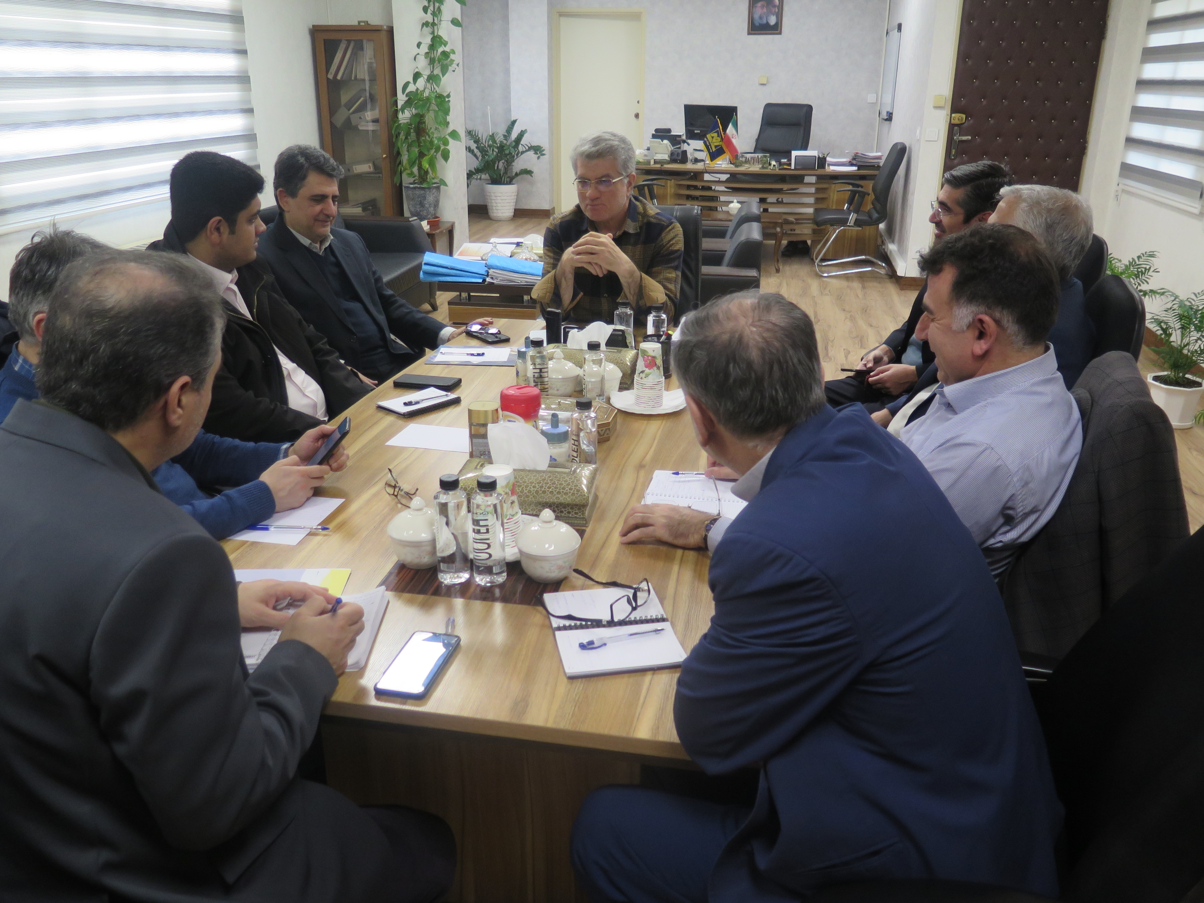 جلسه جهاد تبیین با حضور مدیرعامل موسسه و تعدادی از مدیران برگزار گردید.