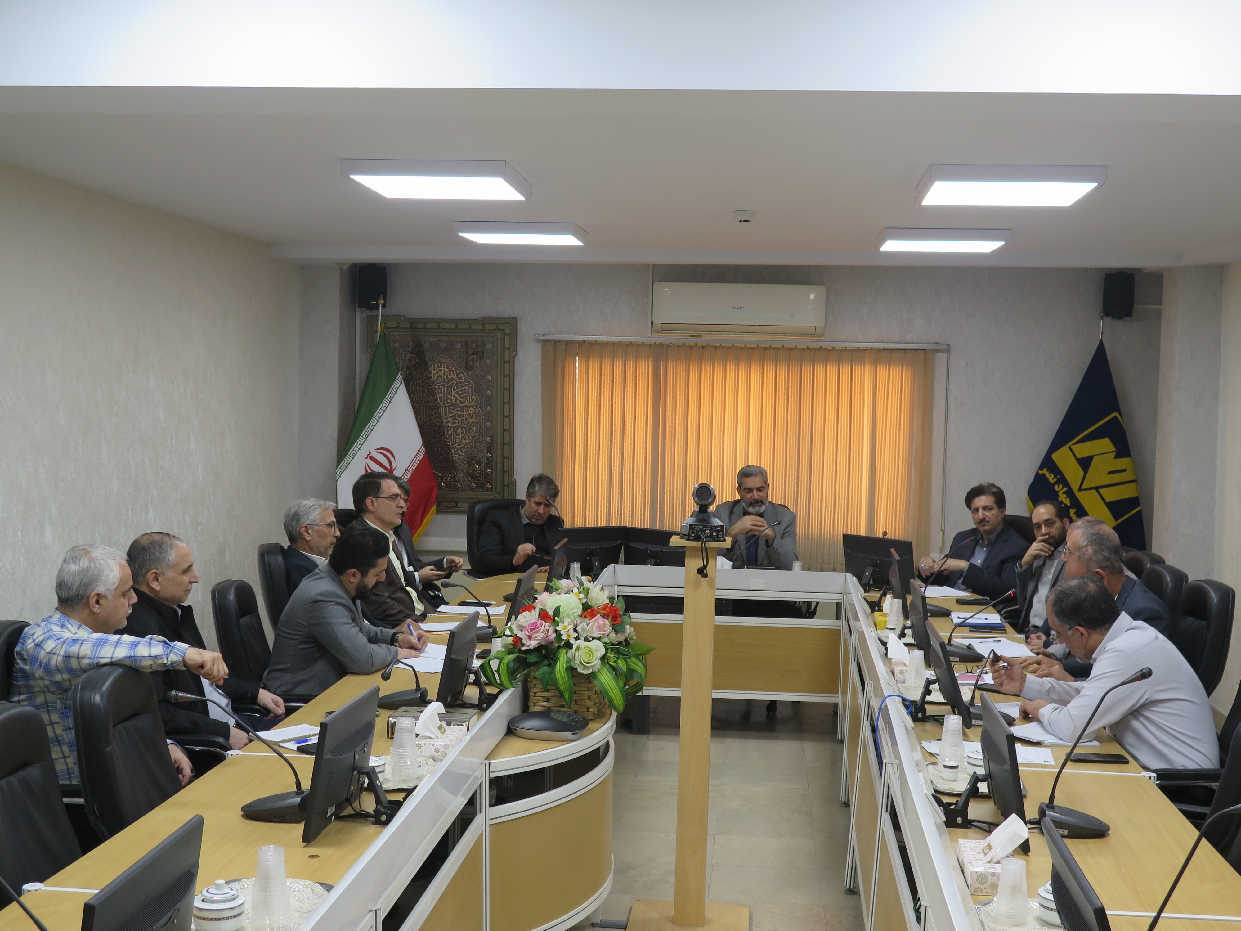 جلسه شورای معاونین موسسه جهاد نصر برگزار گردید.